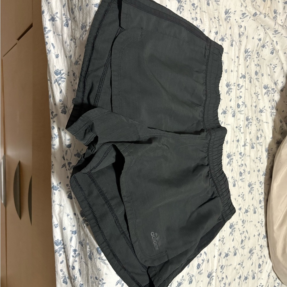 Adidas Women's Charcoal Athletic Shorts